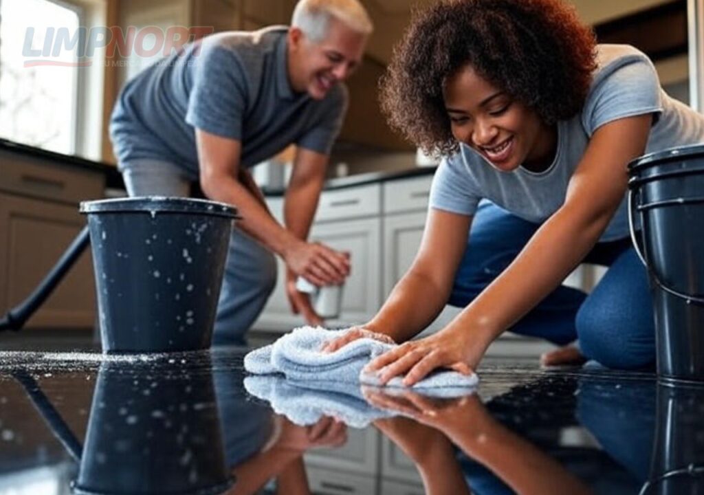 Rotina de limpeza semanal